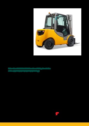 Dieselheftrucks Jungheinrich DFG 545 s