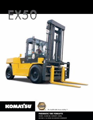 Dieselheftrucks Komatsu FD100-8