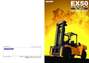 Dieselheftrucks Komatsu FD150E-8