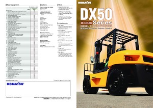 Dieselheftrucks Komatsu FD80-10