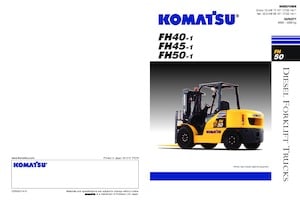 Dieselheftrucks Komatsu FH50-1
