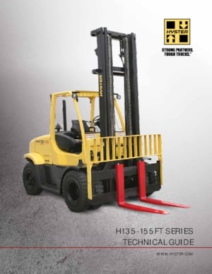 Dieselheftrucks Hyster H135FT