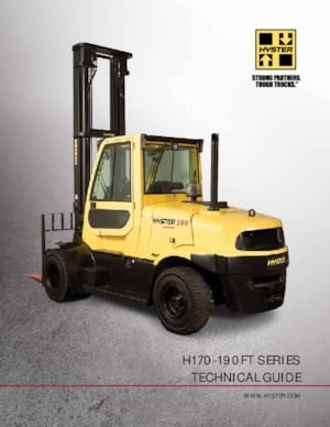 Dieselheftrucks Hyster H190FT 