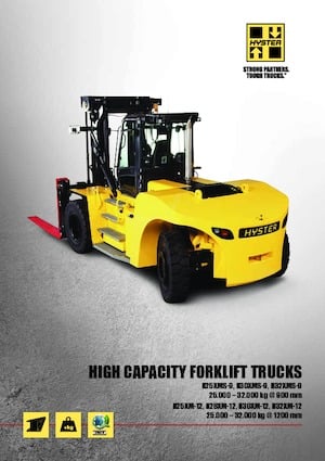 Dieselheftrucks Hyster H30XM 12