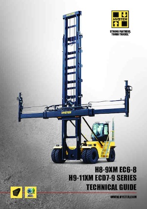 Dieselheftrucks Hyster H9XM ECD7