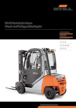 Dieselheftrucks Still RX 70-30