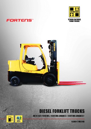 Dieselheftrucks Hyster S7.0FT