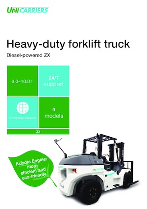 Dieselheftrucks UniCarriers ZX 60 