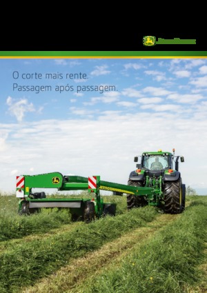 Frontmaaier - Schijf met kneuzer John Deere F350R