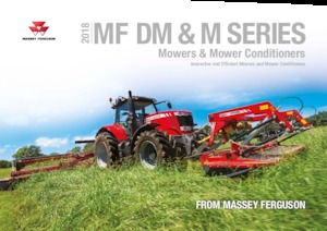 Frontmaaier - Schijf met kneuzer Massey Ferguson DM306 FP-RC