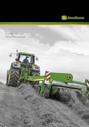 Frontmaaier - Schijf met kneuzer John Deere F350R