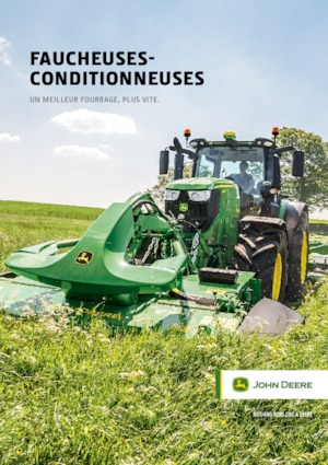 Frontmaaier - Schijf met kneuzer John Deere F350R