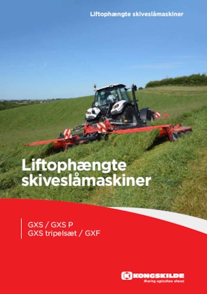 Frontmaaier - Schijf met kneuzer Kongskilde GXF 3605 P