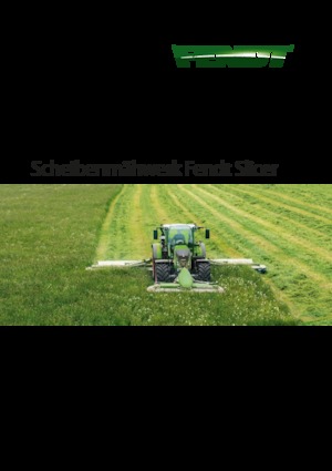 Frontmaaier - Schijf met kneuzer Fendt Slicer 310 FZRC