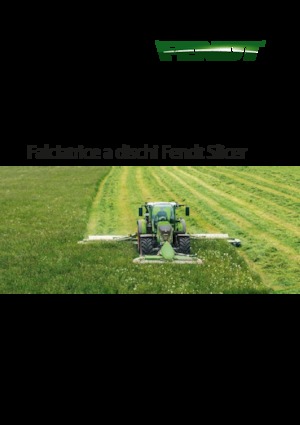 Frontmaaier - Schijf met kneuzer Fendt Slicer 310 FZRC