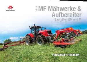 Frontmaaier - Schijf zonder kneuzer Massey Ferguson DM254 FP