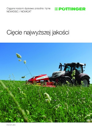 Frontmaaier - Schijf zonder kneuzer Pöttinger NovaCat 351 Alpha Motion Master