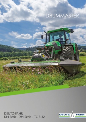 Fronttrommels zonder kneuzer DEUTZ-FAHR KM 4.27 FS 