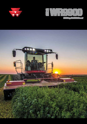Frontmaaier - Schijf met kneuzer Massey Ferguson WR9960	