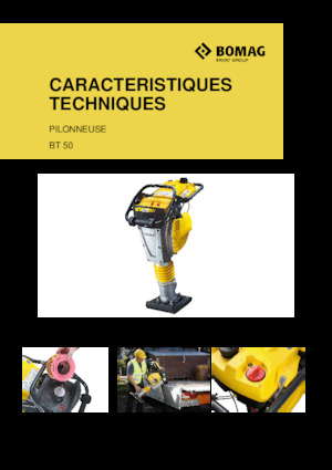 Benzine en Diesel Trilstampers Bomag BT 50