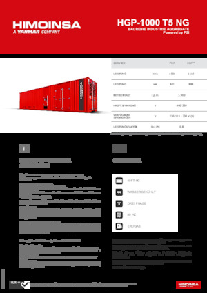 Benzine Generatoren HIMOINSA HGP-1000 T5 NG