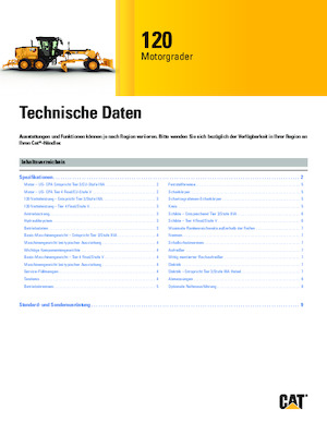 Sorteermachines Caterpillar 120