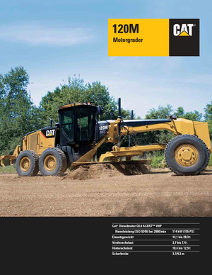 Sorteermachines Caterpillar 120M2