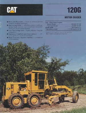 Sorteermachines Caterpillar 120G