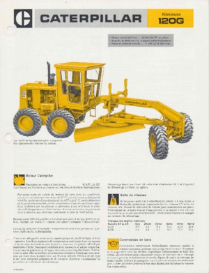Sorteermachines Caterpillar 120G