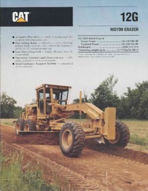 Sorteermachines Caterpillar 12G