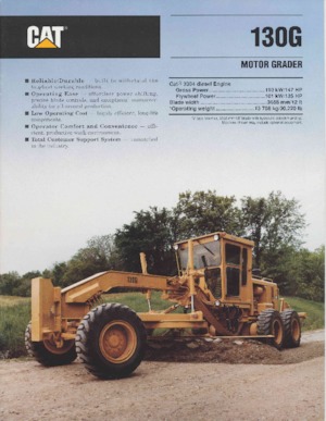 Sorteermachines Caterpillar 130G