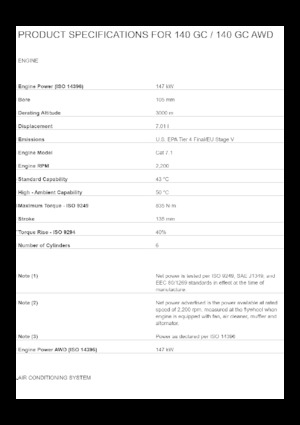Sorteermachines Caterpillar 140 GC AWD