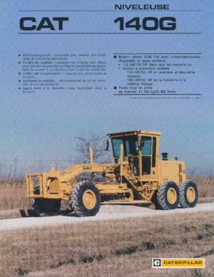 Sorteermachines Caterpillar 140G