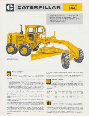 Sorteermachines Caterpillar 14G