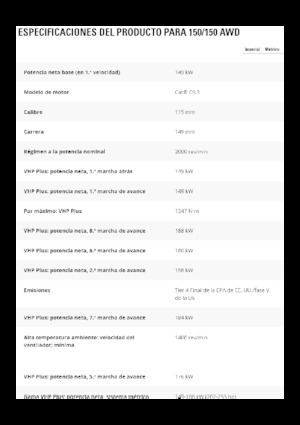 Sorteermachines Caterpillar 150