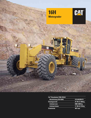 Sorteermachines Caterpillar 16H