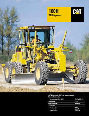 Sorteermachines Caterpillar 160H
