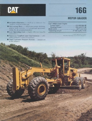 Sorteermachines Caterpillar 16G