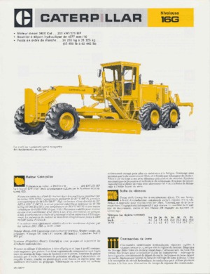 Sorteermachines Caterpillar 16G
