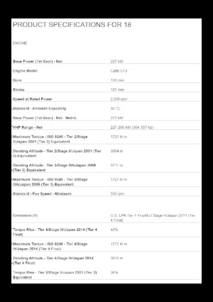 Sorteermachines Caterpillar 18