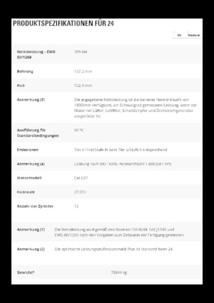 Sorteermachines Caterpillar 24