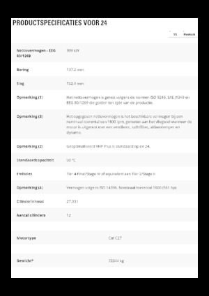 Sorteermachines Caterpillar 24