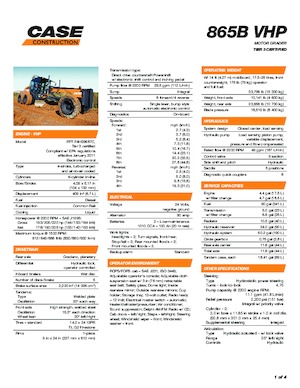 Sorteermachines Case 865B