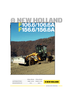 Sorteermachines New Holland F 106.6