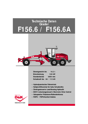 Sorteermachines O&K F 156.6