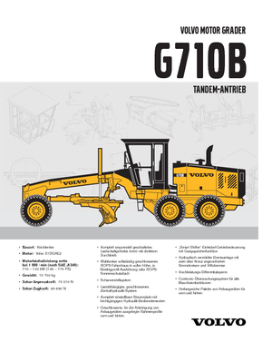 Sorteermachines Volvo G710B