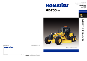 Sorteermachines Komatsu GD755-5 R