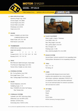 Sorteermachines PowerPlus PP12G-IX