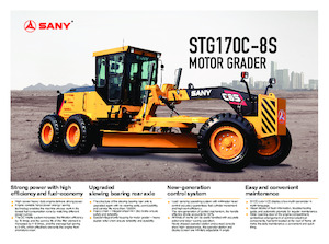 Sorteermachines Sany STG170C-8S