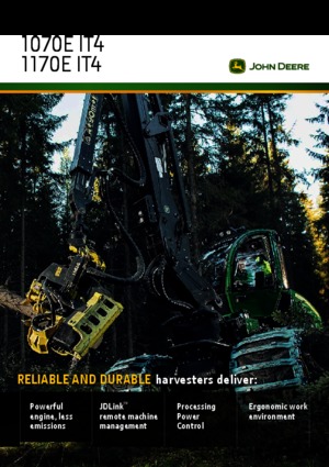 Oogstmachines John Deere 1170 E IT4